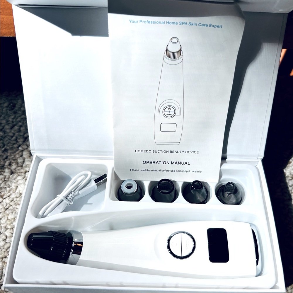 Blackhead Remover Suction Beauty Device – Pore Vacuum – New